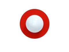 Swedish Ninja - Candy Big Circle 360 L Wandlamp Strawberry Red