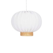 Globen Lighting - Yokohama 50 Hanglamp White/Nature