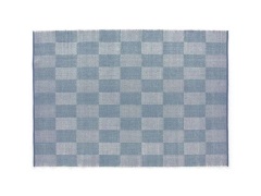 HAY - Check Vloerkleed Small 170x240 Light Blue