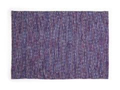 HAY - Radio Vloerkleed 50x80 Red/Blue