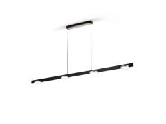 LIGHT-POINT - Inlay S1800 Linear hanglamp CCT zwart/goud