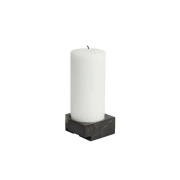Woud - Jeu de dés 3 Kaarshouder Black Marble