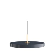 UMAGE - Asteria Plus Hanglamp Medium Anthracite Grey/Brass