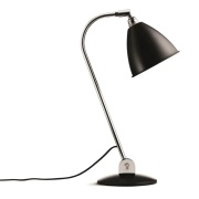GUBI - Bestlite Bl2 Tafellamp Ø16 Chroom Zwart