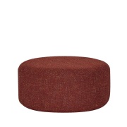 Hübsch - Marshmellow Poef Large Rood