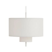 New Works - Margin Hanglamp Ø50 White Canvas