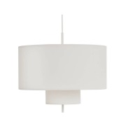 New Works - Margin Hanglamp Ø70 White Canvas