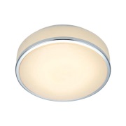 Markslöjd - Global Plafondlamp H22 White/Chrome
