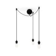 UMAGE - Cannonball Cluster 3 Sockets Zwart