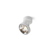 Trizo21 - Pin-Up 1 Round Plafondlamp Wit