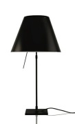 Luceplan - Costanza Tafellamp met Dimmer Zwart/Liquorice Black