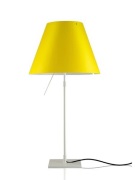 Luceplan - Costanza Tafellamp met Dimmer Alu/Smart Yellow