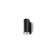 Luceplan - E04 2 Wandlamp H46,5xØ7 Mat Zwart