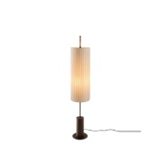 Santa & Cole - Dórica Vloerlamp Incl. Stabilization Base Bruin/Natural