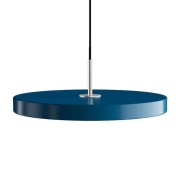 UMAGE - Asteria Hanglamp Medium Petrol Blue/Steel Top