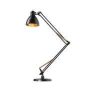 NORDIC LIVING - Archin T2 Tafellamp m/Base Zwart voor Goud