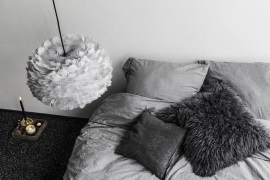 UMAGE - Eos Hanglamp Medium Gray/Zwart