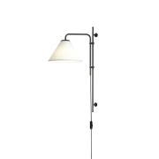 Marset - Funiculi Fabric Wandlamp Zwart-Wit