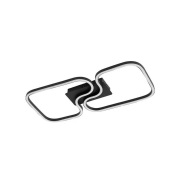 Lucande - Amiya LED Plafondlamp 640mm Zwart