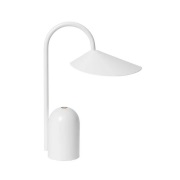 ferm LIVING - Arum Portable Taffellamp IP44 White