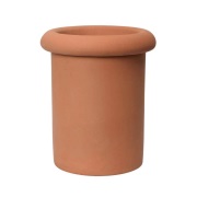 ferm LIVING - Rollo Pot H36 Terracotta