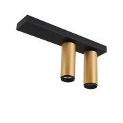 Loom Design - X-Beam Plafondlamp Double Gold/Black