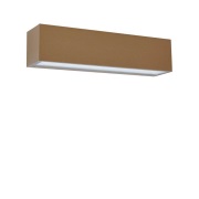 Lucande - Lengo LED Buiten Wandlamp Down 25cm 3000K Brons