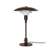 Louis Poulsen - PH 3/2 Taffellamp Aged Brass/Opaal Glass