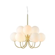 Markslöjd - Bianco 9 Hanglamp Gold/White