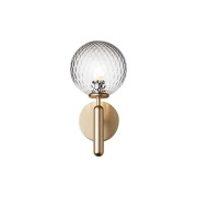 Nuura Aps - Miira Wandlamp Brass/Optic Clear Nuura
