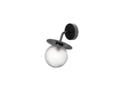 Nuura Aps - Liila Buiten Wandlamp Black/Optic Clear Nuura