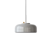 PLEASE WAIT to be SEATED - Podgy Hanglamp Ash Grey/Turmeric Yellow