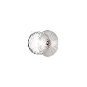 Nuura Aps - Liila 1 Wand-/Plafondlamp IP44 Medium Light Silver/Optic C...