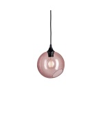 DESIGN BY US - Ballroom Hanglamp Pink/Rose met Zwart Zuilen