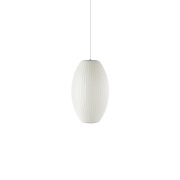 HAY - Nelson Cigar Bubble Hanglamp M Off-White Herman Miller