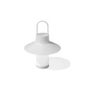 LOOM DESIGN - Shadow Portable Taffellamp L White