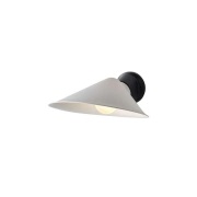 DCW - Plume SW Wandlamp Black/Porcelain