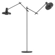 GRUPA - Arigato VloerLamp Dubbel Zwart