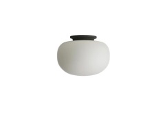 FRANDSEN - Supernate Plafondlamp Ø28 Opal White/Black