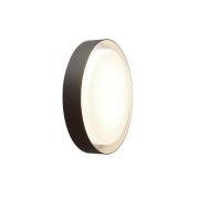 MARSET - Plaff-On Wandlamp/Plafondlamp Ø50 IP54 Black -