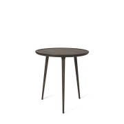 MATER - Accent Cafe Table Sirka Grey Oak Ø70
