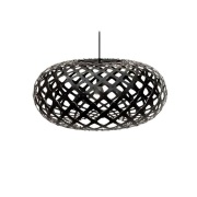 david trubridge - Kina Hanglamp Ø80 Zwart 2 Kanten
