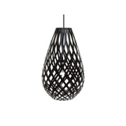 david trubridge - Koura Hanglamp H75 Zwart 2 Kanten
