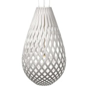 david trubridge - Koura Hanglamp H160 Wit 2 Kanten