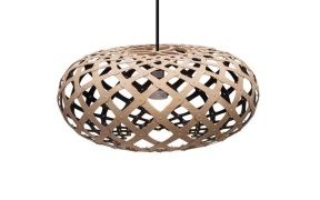 david trubridge - Kina Hanglamp Ø44 Zwart 1 Kant