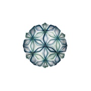 Slamp - La Vie Plafond-/Wandlamp Ø50 Blue
