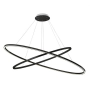 Nemo - Ellisse Double Hanglamp Black  Lighting