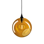 DESIGN BY US - Ballroom XL hanglamp, Ø 33 cm, amber