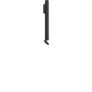 FLOS - Flauta Riga Wandlamp H500 Black