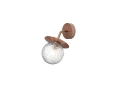 Nuura Aps - Liila Buiten Wandlamp Dark Bronze/Optic Clear Nuura